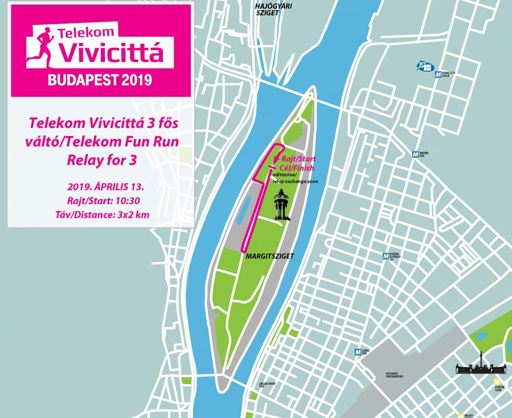 Эстафета для 3 человек (Telekom Fun Run Relay for 3: 3 x 2 km)