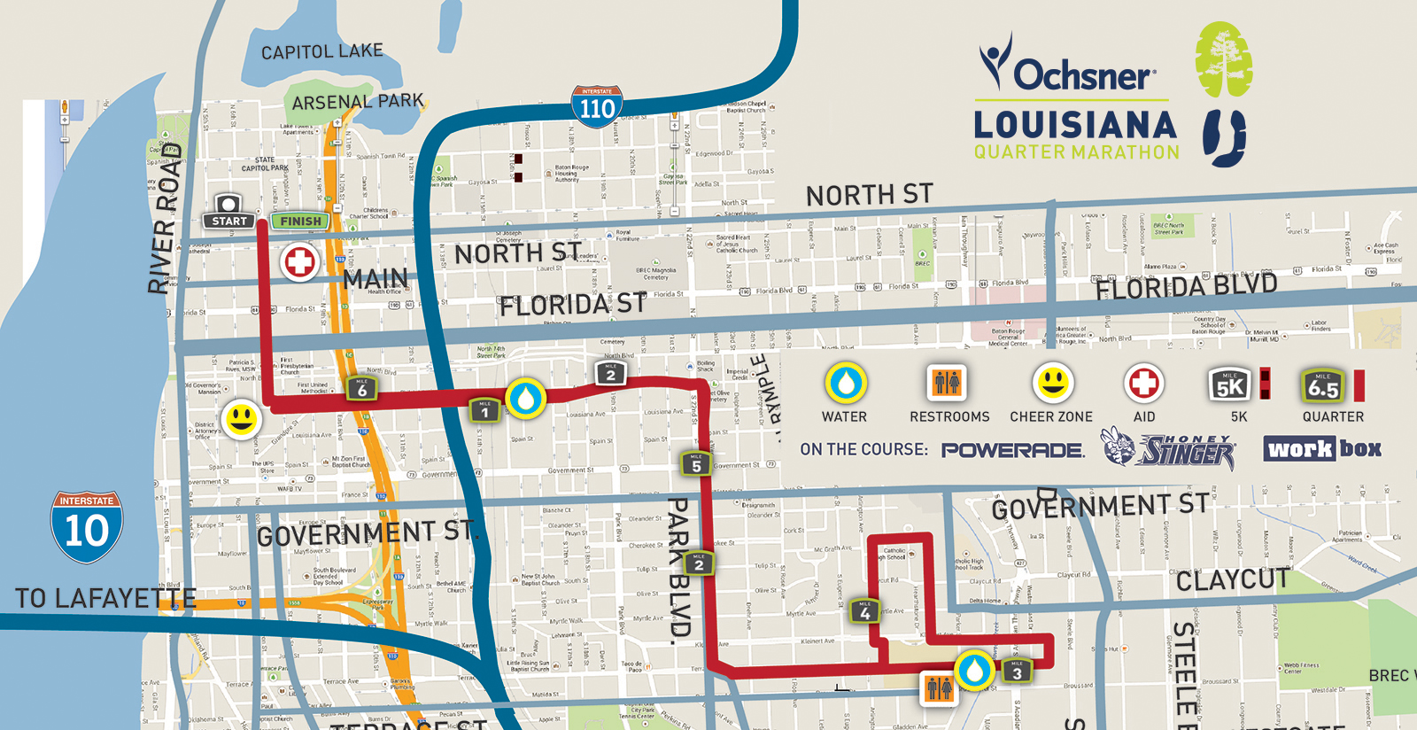11th Louisiana Marathon and Half Marathon 2022. Baton Rouge, Louisiana