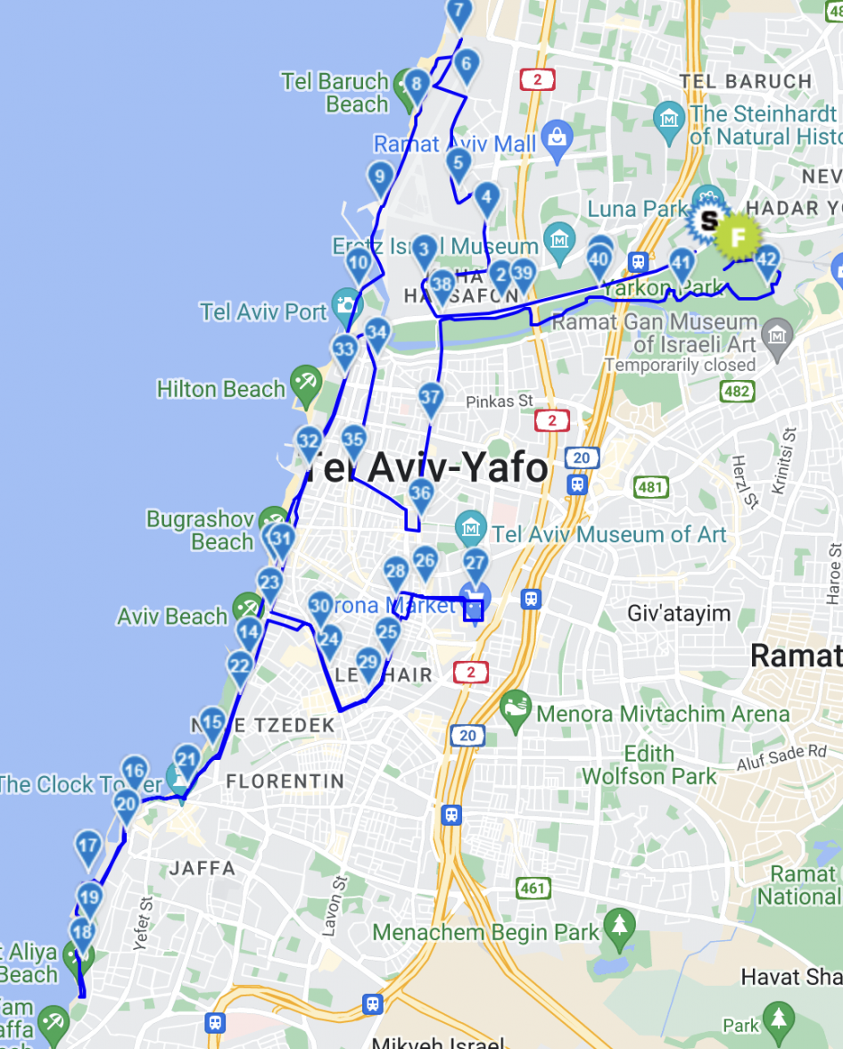 27th Tel Aviv Samsung Marathon (מרתון Playtika תלאביב) and Half